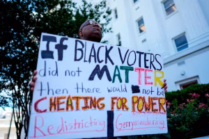 In the birthplace of Civil Rights Movement, groups rally to defend black political representation