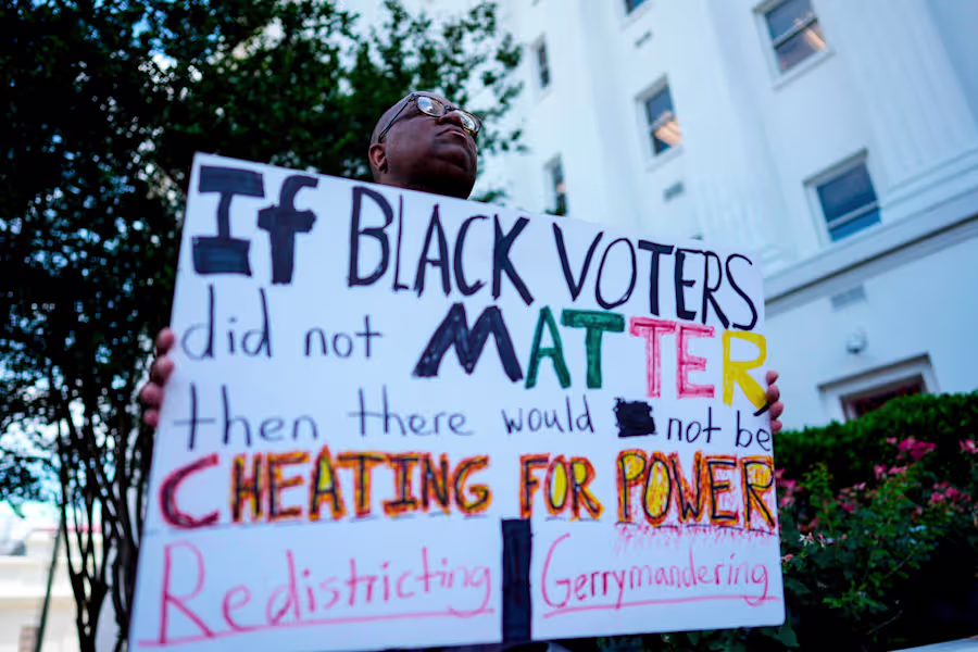 In the birthplace of Civil Rights Movement, groups rally to defend black political representation