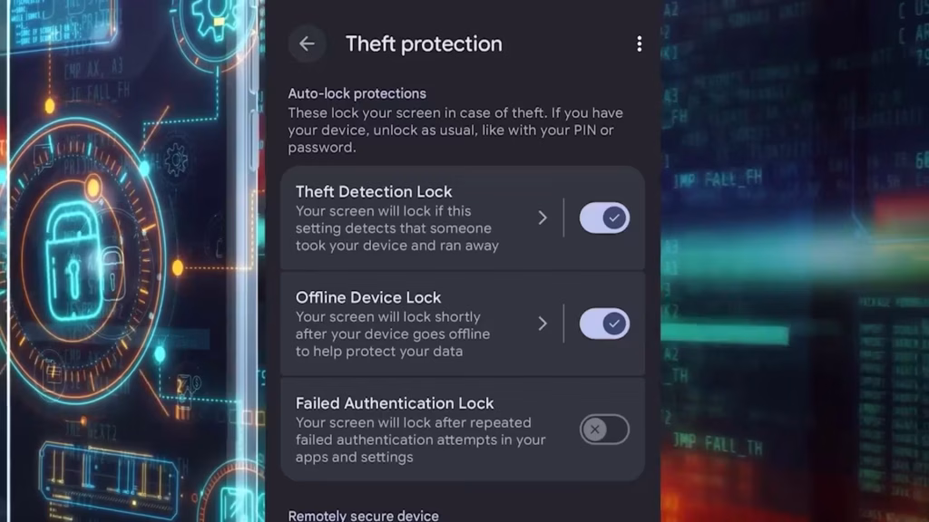 How to use cell phone safety features to protect against thieves